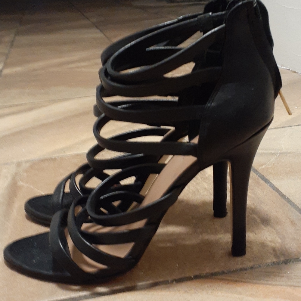 Black high heels
